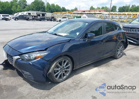 2018 Mazda Mazda3 Touring из США, поврежденный, VIN 3MZBN1L3XJM177835